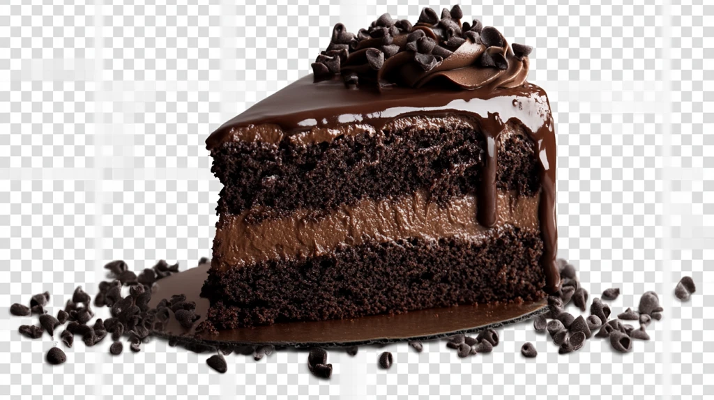 精美巧克力蛋糕