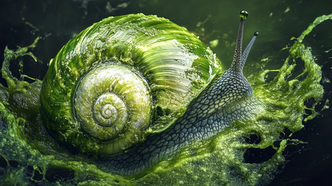 高清蜗牛图片
