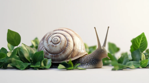 高清蜗牛图片