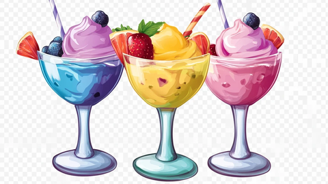 冰淇淋免扣素材