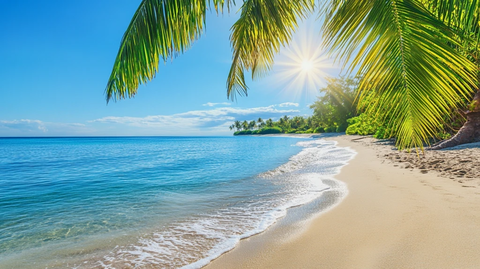 海滨风光阳光海滩