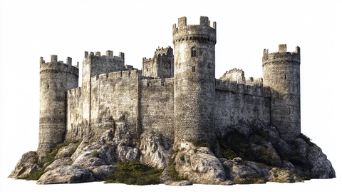 屯兵城堡古代城堡