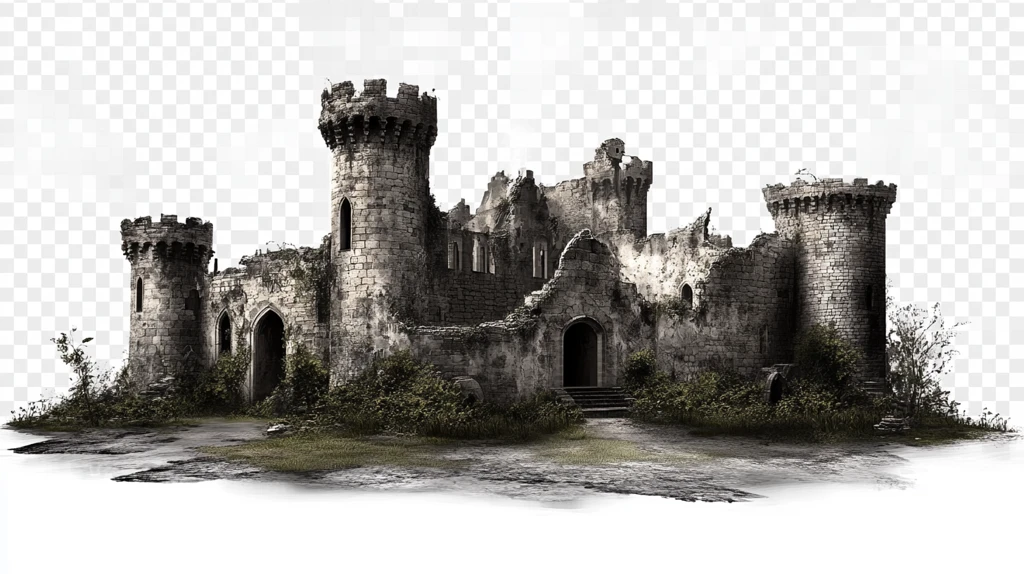 屯兵城堡古代城堡