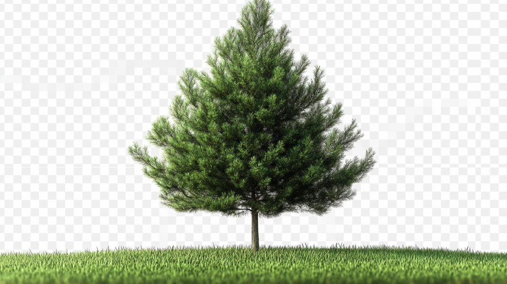 松树森林背景图