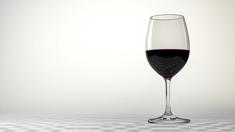 红酒杯高脚杯暖色背景