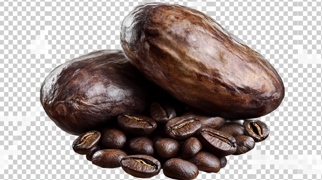 碧根果白底图片