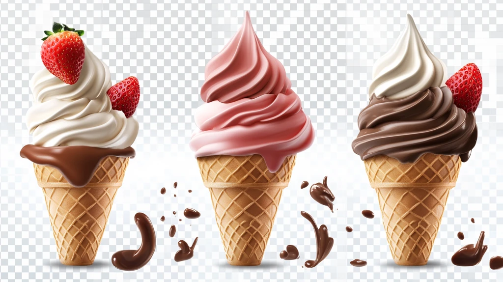 冰淇淋免扣素材