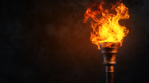 燃烧的火炬