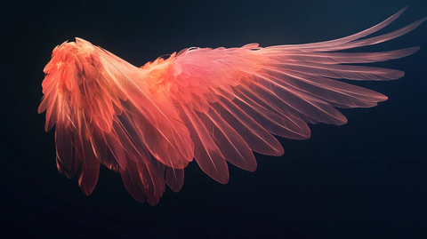 光线翅膀唯美翅膀设计