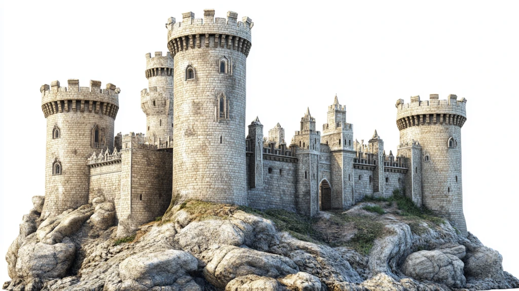 屯兵城堡古代城堡