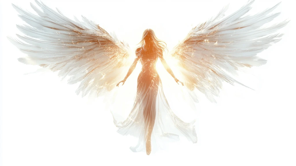 女神翅膀背景
