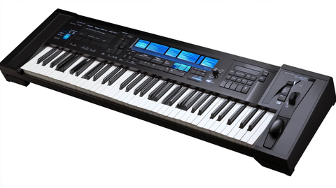 电键盘音乐表演