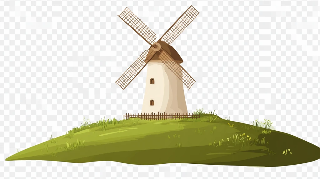 小风车卡通图案