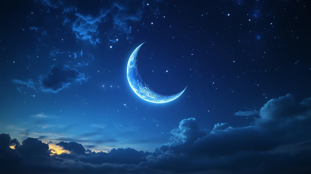 蓝月夜梦幻唯美奇幻