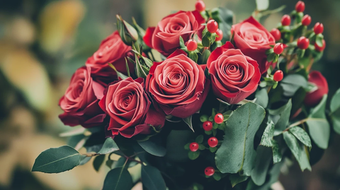 唯美玫瑰花花束