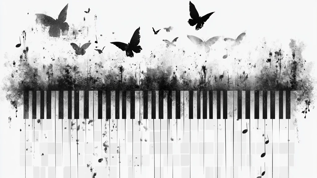 水墨钢琴