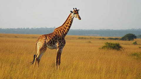 非洲长颈鹿素材