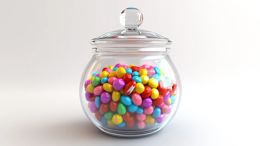 玻璃糖果罐