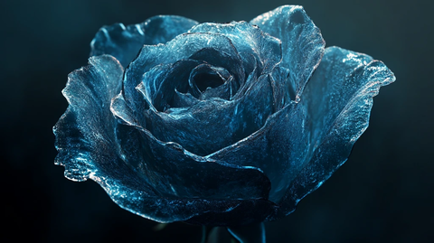 背景蓝玫瑰图片素材