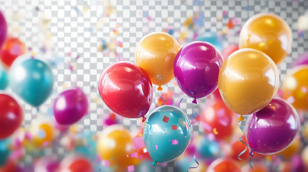 节日气球派对庆祝