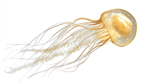 海洋动物水母高清图片
