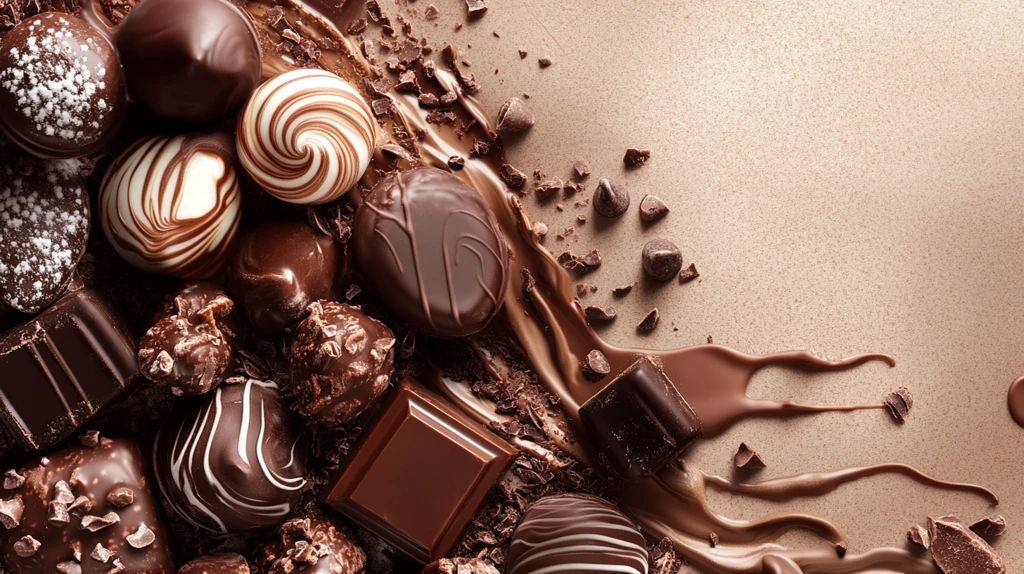 巧克力甜品透明背景