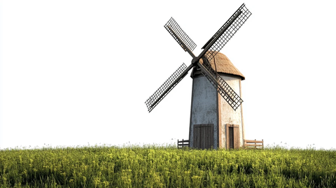 草地风车