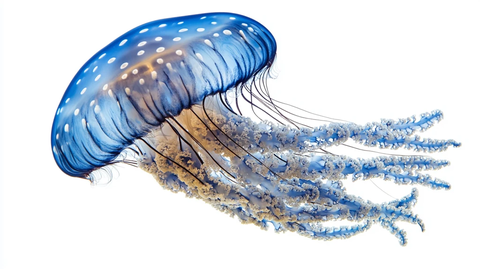 海洋动物水母高清图片