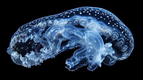 海洋动物水母高清图片