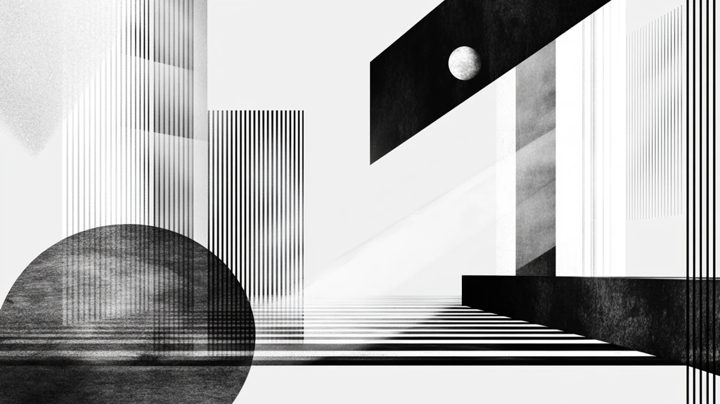 高级黑白灰炫酷背景