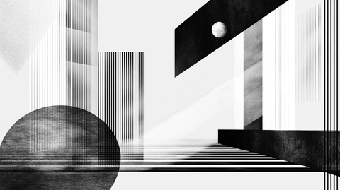 高级黑白灰炫酷背景