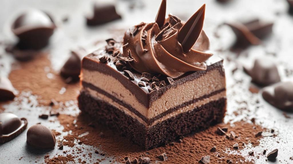 巧克力慕斯蛋糕图片