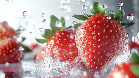 水珠草莓