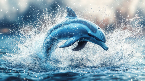 海豚高清图