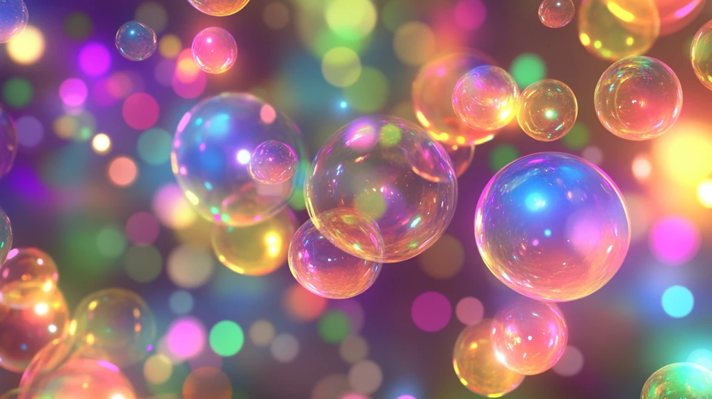 泡泡背景光斑