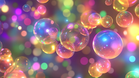 泡泡背景光斑