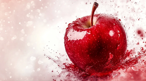 水溅中苹果