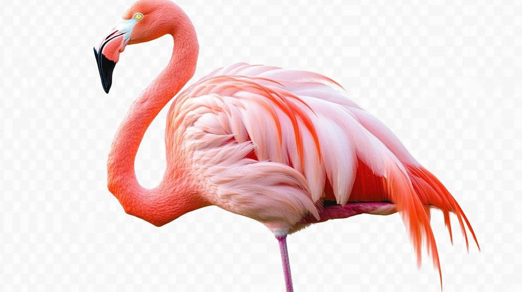 火烈鸟免抠