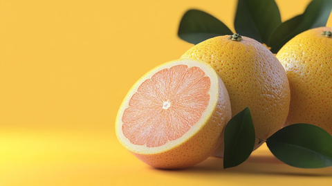 夏日清爽葡萄柚