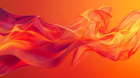 橙红色线条丝滑背景