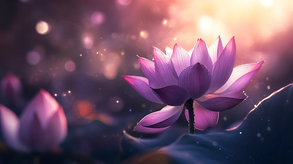 梦幻荷花唯美荷花