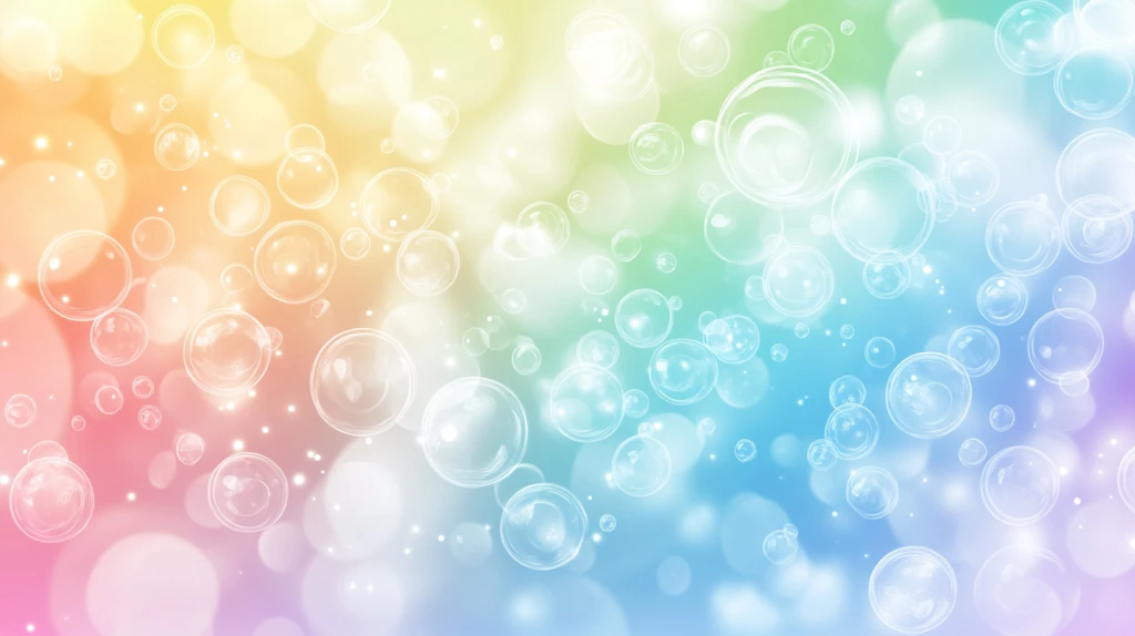 绚丽气泡背景壁纸素材