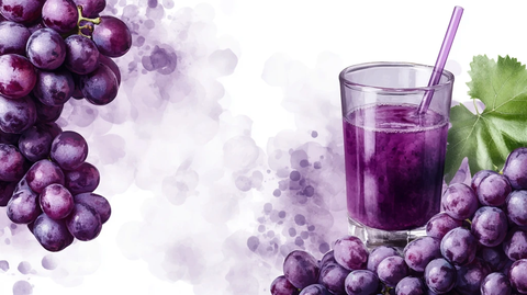 夏天葡萄汁
