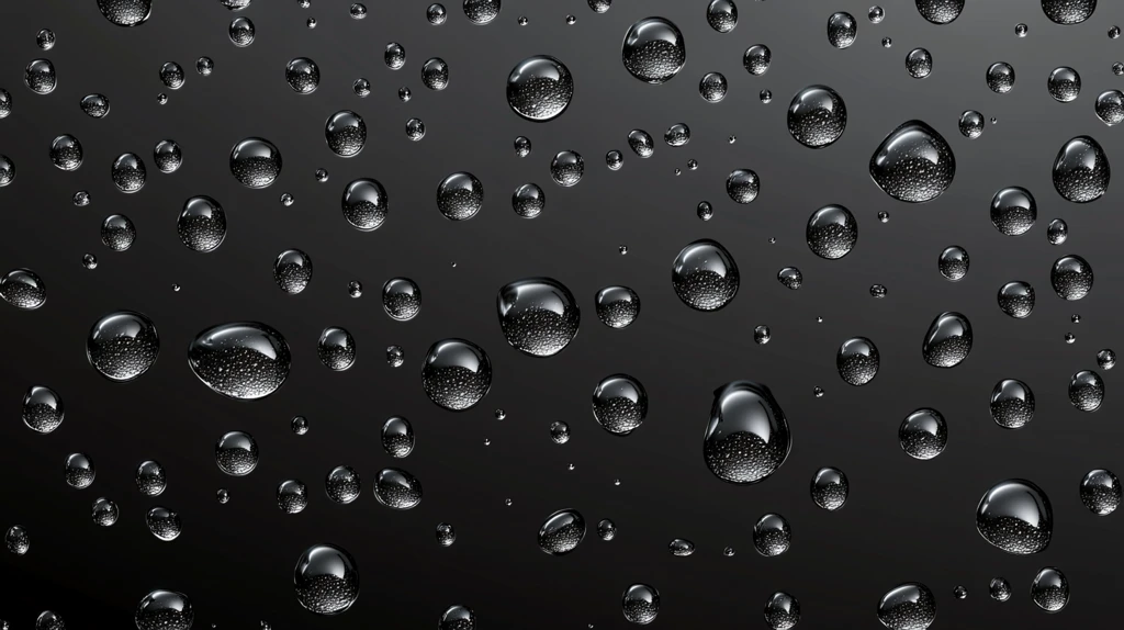 玻璃水珠设计壁纸