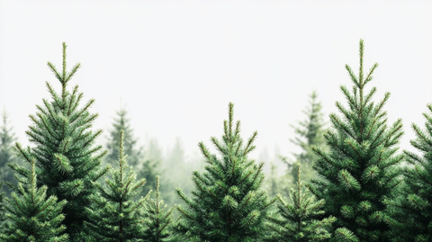 雾中冷杉