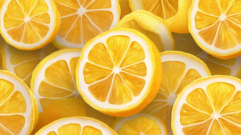 柠檬切片新鲜水果