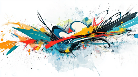 艺术创意多彩动感