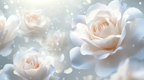 浪漫梦幻玫瑰花卉素材