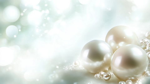 不规则珍珠背景