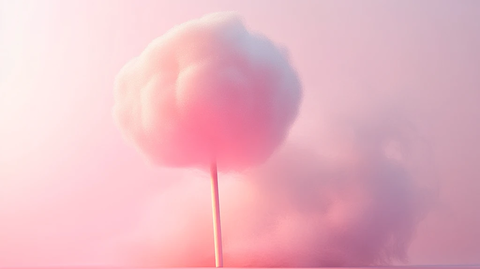 动画粉色云朵